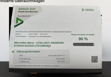 Mercedes-Benz eVito 36.720 km 31.892 &euro; Cottbus 03042